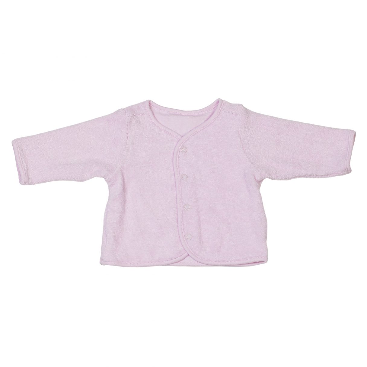 Baby Sweat-Jacke für Neugeborene aus Bio-Baumwolle FriendFashion rosa