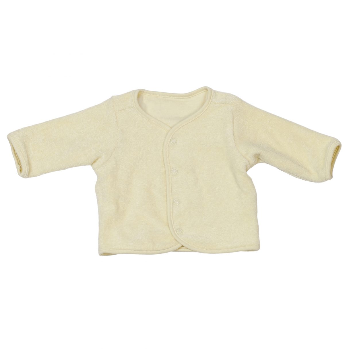 Baby Sweat-Pullover für Neugeborene aus Bio-Baumwolle FriendFashion gelb