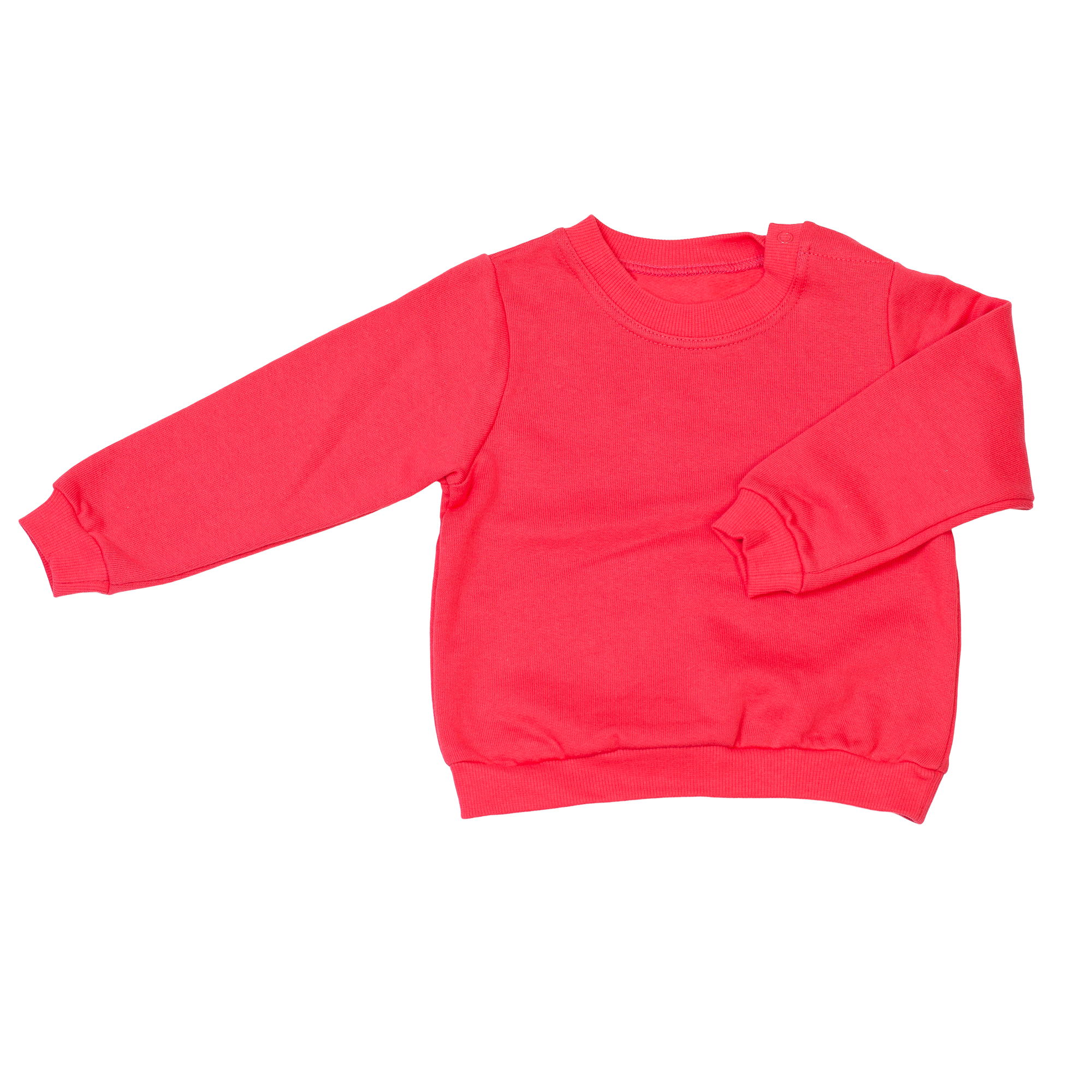 Baby Pullover Organic Cotton Red 2